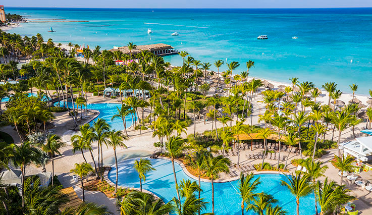 Image du hilton aruba caribbean beach offert par VosVacances.ca